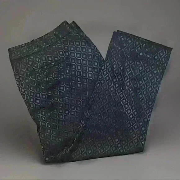 Worthington Sz 16 P Slim Fit Capri Pants Party Semi Formal Sheen 38 X 24 - Picture 1 of 7